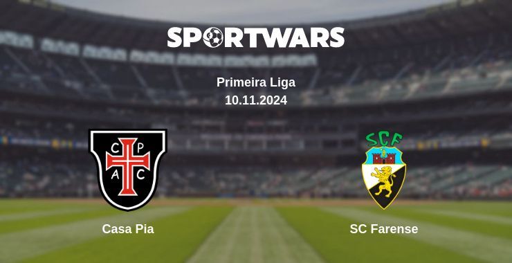 Casa Pia — SC Farense watch online for free 09.11.2024