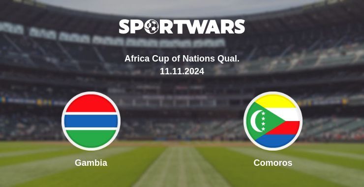 Gambia — Comoros, where to watch online broadcast