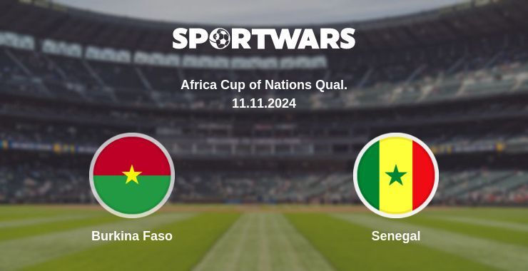 Burkina Faso — Senegal, where to watch online broadcast, 11.11.2024