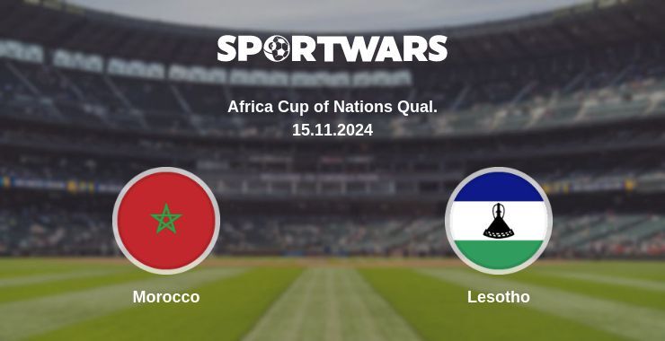 Morocco — Lesotho, where to watch online broadcast