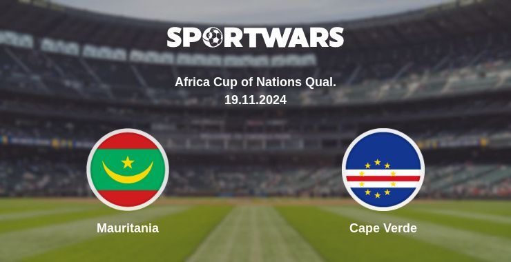 Result of the Mauritania — Cape Verde match, 19.11.2024