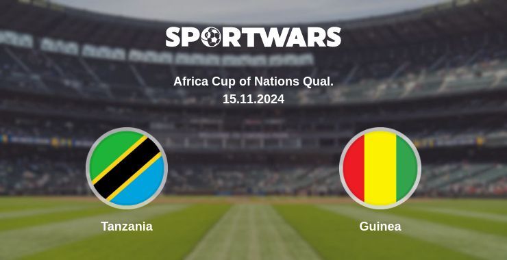 Tanzania — Guinea watch online for free 15.11.2024