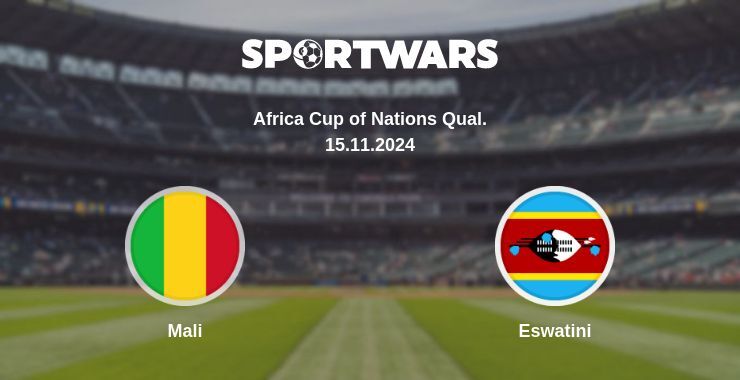 Mali — Eswatini watch online for free 15.11.2024