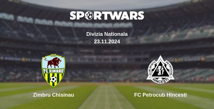 Result of the Zimbru Chisinau — FC Petrocub Hîncesti match, 23.11.2024