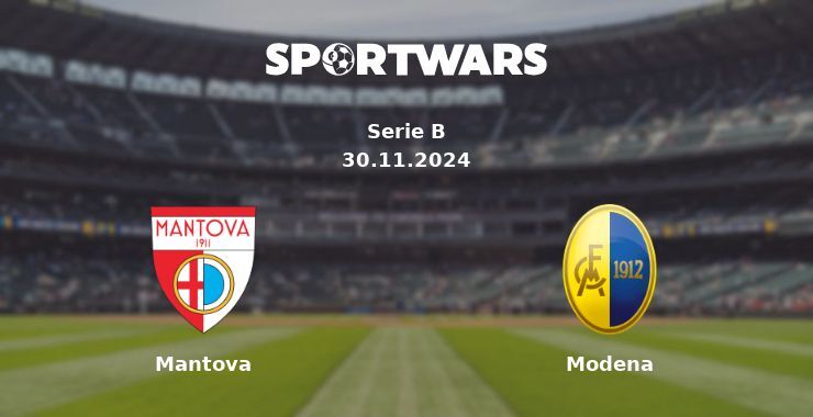 Mantova — Modena watch online for free 30.11.2024