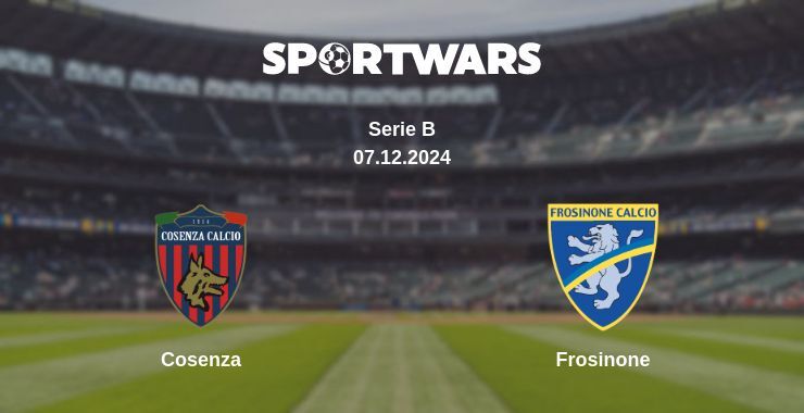 Cosenza — Frosinone watch online for free 07.12.2024