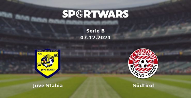 Juve Stabia — Südtirol watch online for free 07.12.2024