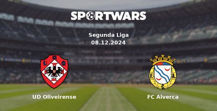 UD Oliveirense — FC Alverca watch online for free 08.12.2024