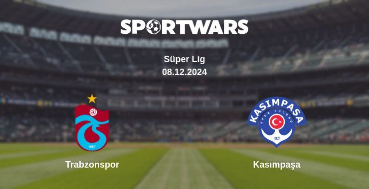 Trabzonspor — Kasımpaşa watch online for free 08.12.2024