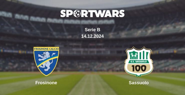 Frosinone — Sassuolo watch online for free 14.12.2024