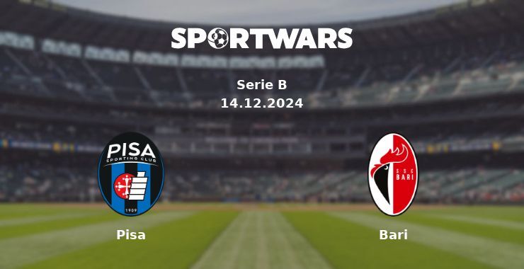 Pisa — Bari watch online for free 14.12.2024