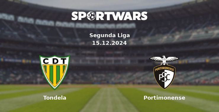 Tondela — Portimonense watch online for free 15.12.2024