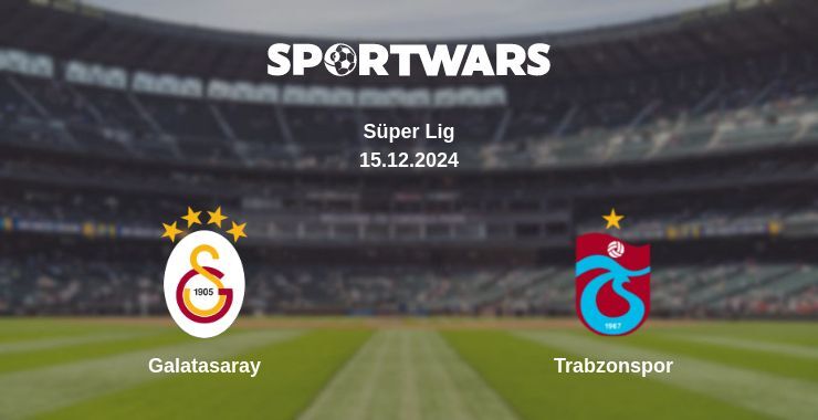 Galatasaray — Trabzonspor watch online for free 15.12.2024