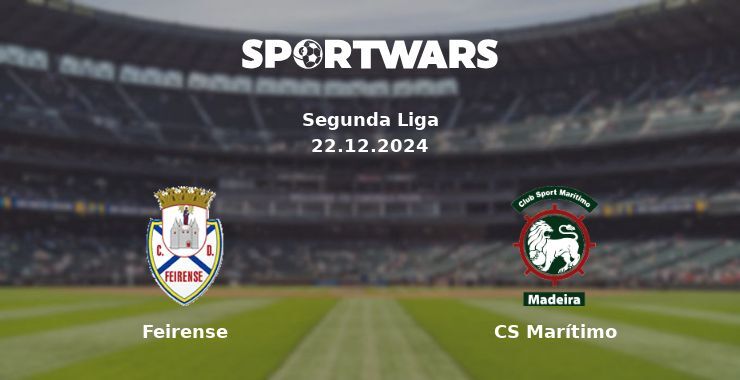 Feirense — CS Marítimo watch online for free 22.12.2024