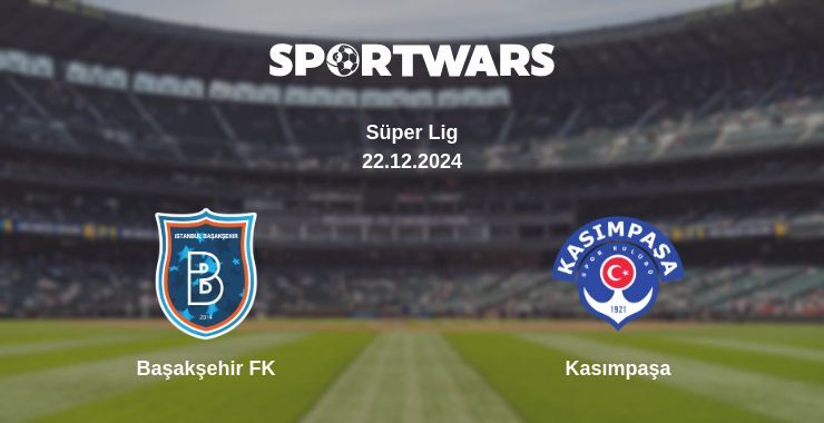 Başakşehir FK — Kasımpaşa watch online for free 22.12.2024