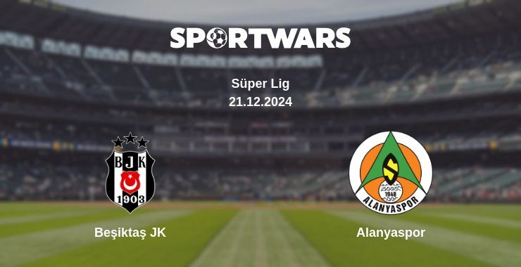 Beşiktaş JK — Alanyaspor watch online broadcast, 21.12.2024