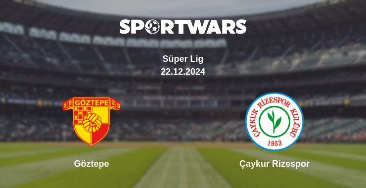 Göztepe — Çaykur Rizespor watch online for free 22.12.2024