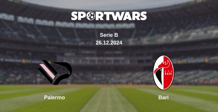 Palermo — Bari watch online for free 26.12.2024