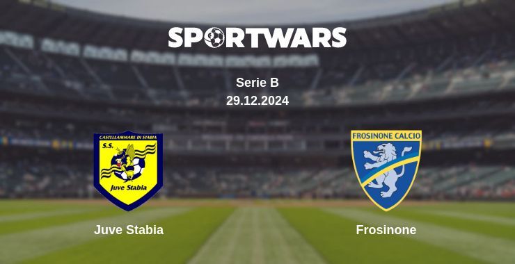 Juve Stabia — Frosinone watch online for free 29.12.2024