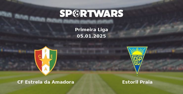 CF Estrela da Amadora — Estoril Praia watch online for free 05.01.2025