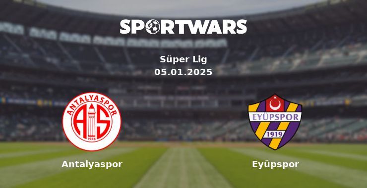 Antalyaspor — Eyüpspor watch online for free 05.01.2025