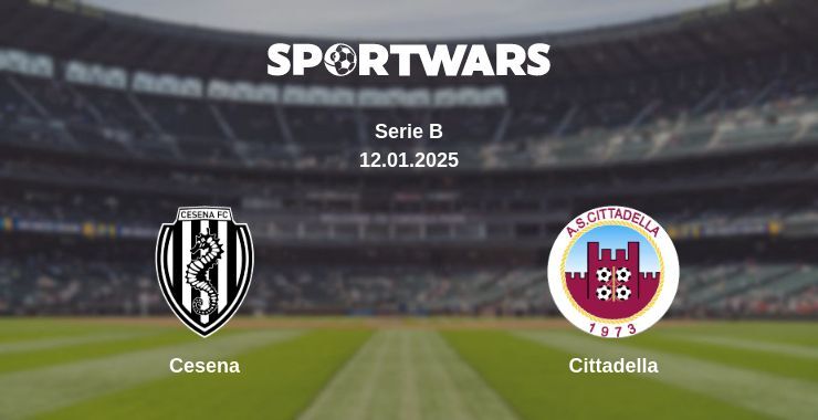 Cesena — Cittadella watch online broadcast, 12.01.2025