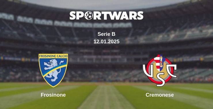 Frosinone — Cremonese watch online broadcast, 12.01.2025