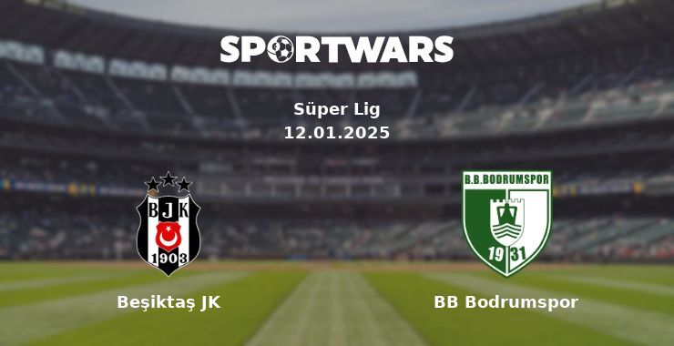 Beşiktaş JK — BB Bodrumspor watch online for free 12.01.2025