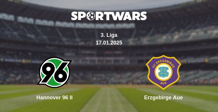 Hannover 96 II — Erzgebirge Aue watch online broadcast, 17.01.2025