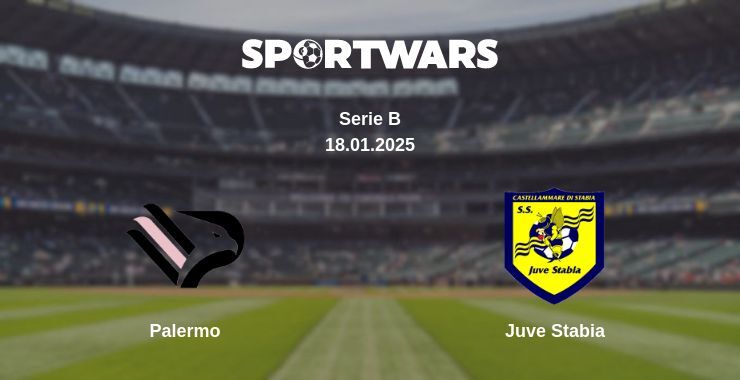 Palermo — Juve Stabia watch online for free 18.01.2025