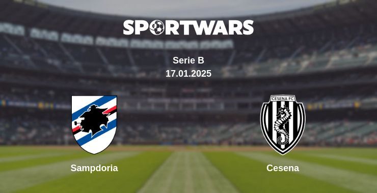 Sampdoria — Cesena watch online broadcast, 17.01.2025