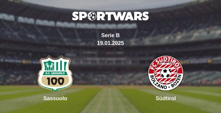 Sassuolo — Südtirol watch online broadcast, 19.01.2025