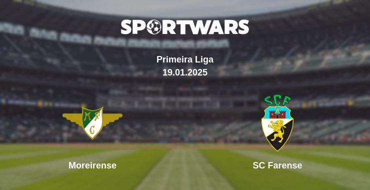 Moreirense — SC Farense watch online for free 19.01.2025