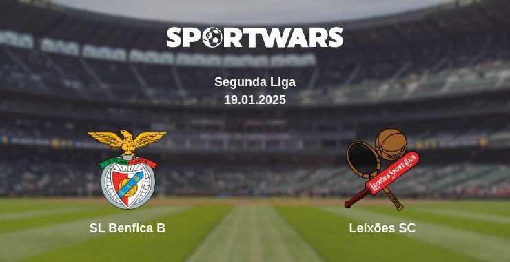 SL Benfica B — Leixões SC watch online for free 19.01.2025