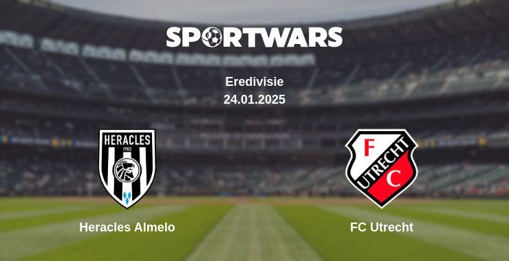 Heracles Almelo — FC Utrecht watch online broadcast, 24.01.2025