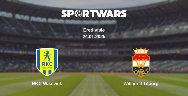 RKC Waalwijk — Willem II Tilburg watch online for free 24.01.2025