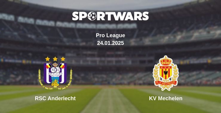 RSC Anderlecht — KV Mechelen watch online for free 24.01.2025