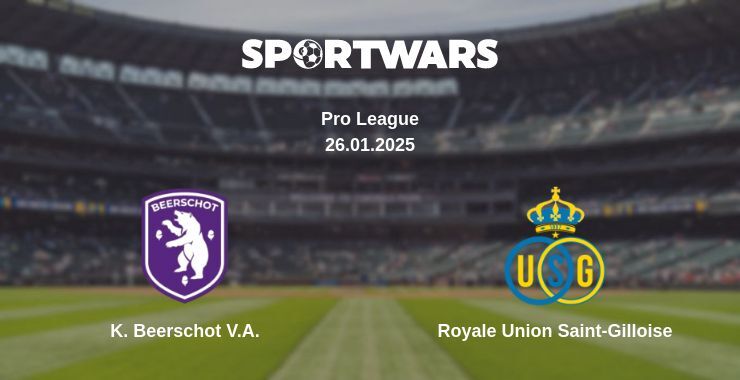 K. Beerschot V.A. — Royale Union Saint-Gilloise watch online broadcast, 26.01.2025