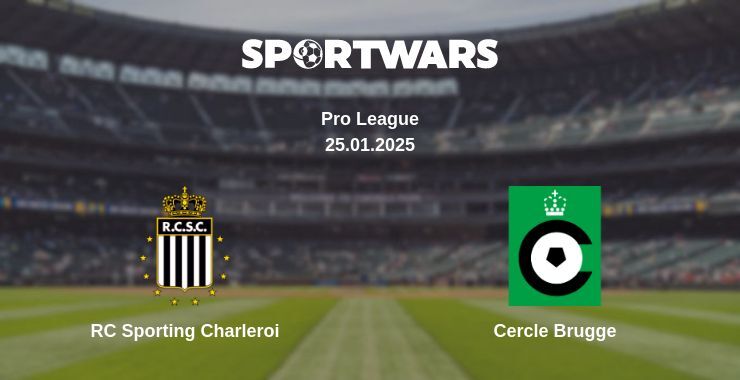 RC Sporting Charleroi — Cercle Brugge watch online broadcast, 25.01.2025