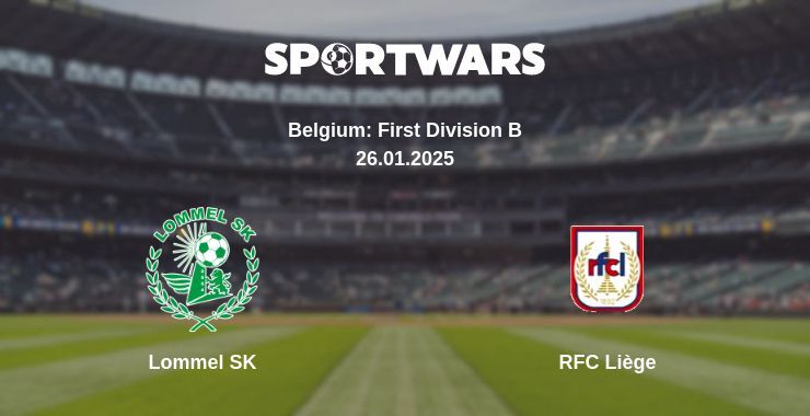 Lommel SK — RFC Liège watch online broadcast, 26.01.2025