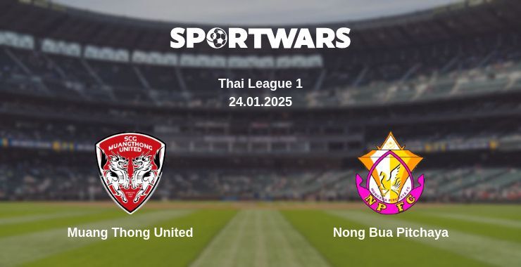 Muang Thong United — Nong Bua Pitchaya watch online broadcast, 24.01.2025