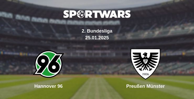 Hannover 96 — Preußen Münster watch online for free 25.01.2025