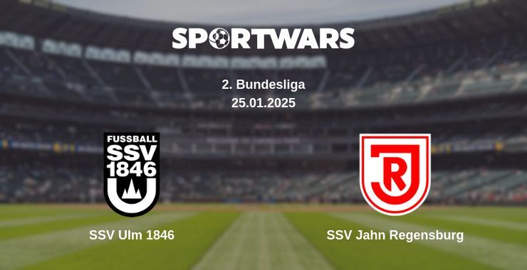 SSV Ulm 1846 — SSV Jahn Regensburg watch online for free 25.01.2025