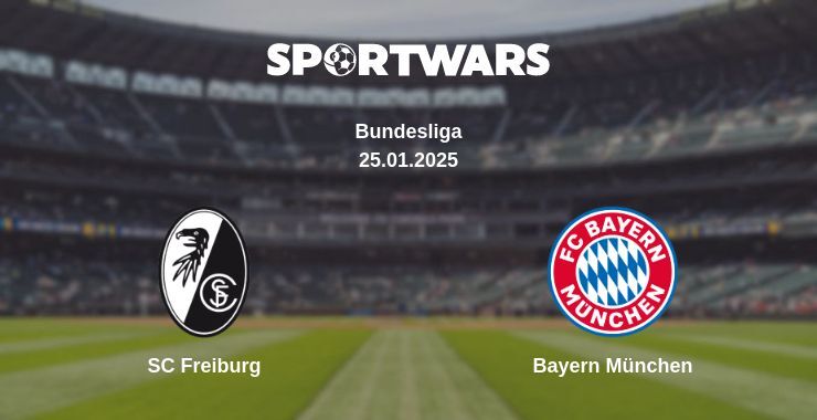 SC Freiburg — Bayern München watch online broadcast, 25.01.2025