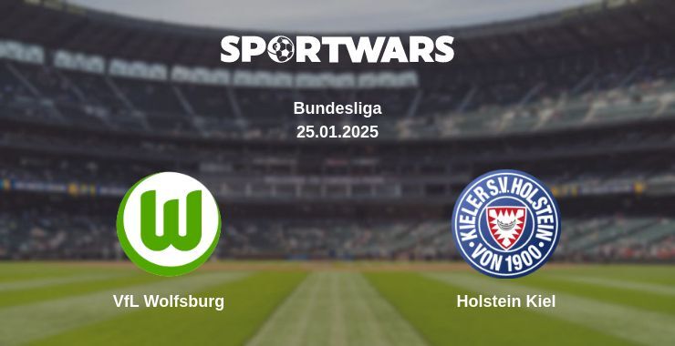 VfL Wolfsburg — Holstein Kiel watch online for free 25.01.2025