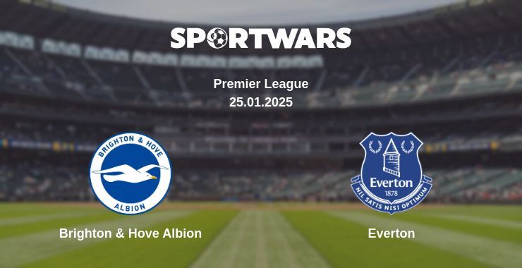 Brighton & Hove Albion — Everton watch online broadcast, 25.01.2025