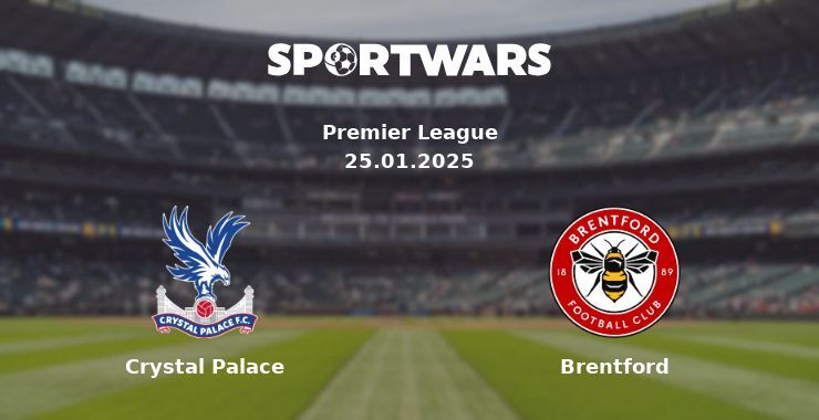 Crystal Palace — Brentford watch online for free 25.01.2025