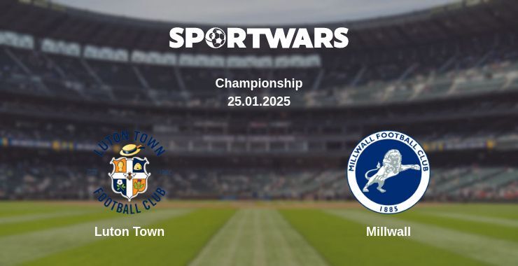 Luton Town — Millwall watch online for free 25.01.2025