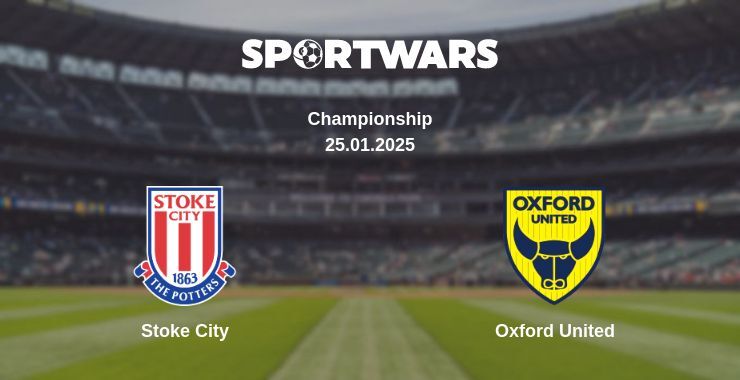 Stoke City — Oxford United watch online for free 25.01.2025