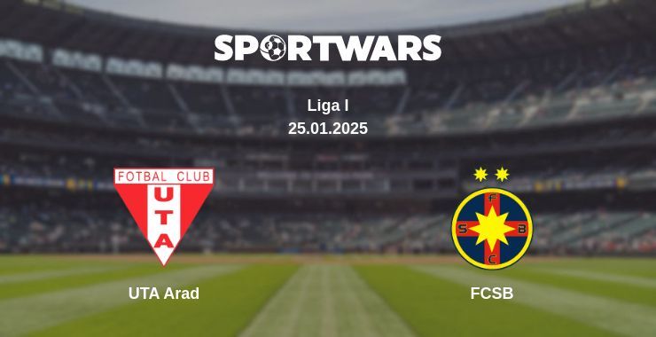 UTA Arad — FCSB watch online broadcast, 25.01.2025